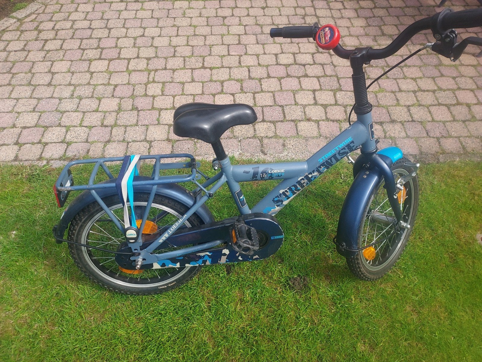 Loekie 16 inch jongensfiets, Ophalen, Gebruikt, 16 tot 20 inch