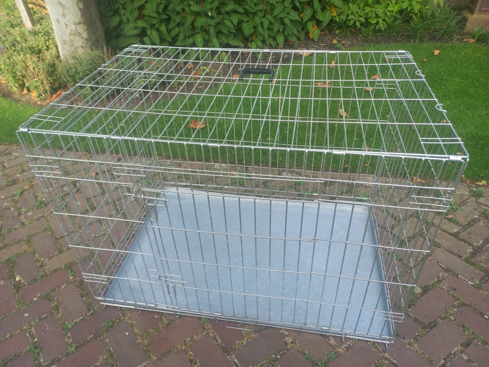 stevige metalen honden bench, Dieren en Toebehoren, Hondenhokken, Ophalen of Verzenden, 75 tot 110 cm, 65 tot 100 cm