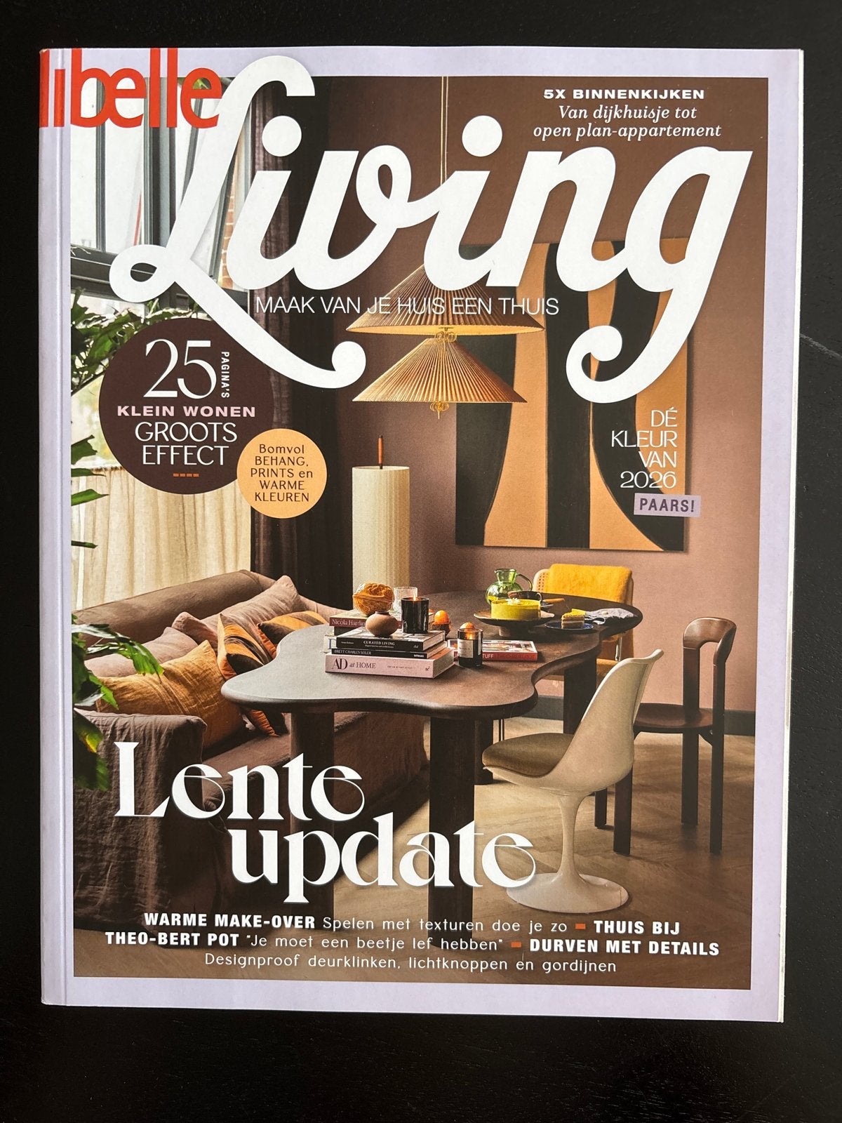 Libelle Living Magazine - Lente Update & Interieurideeën, Verzenden, Nieuw, Overige typen