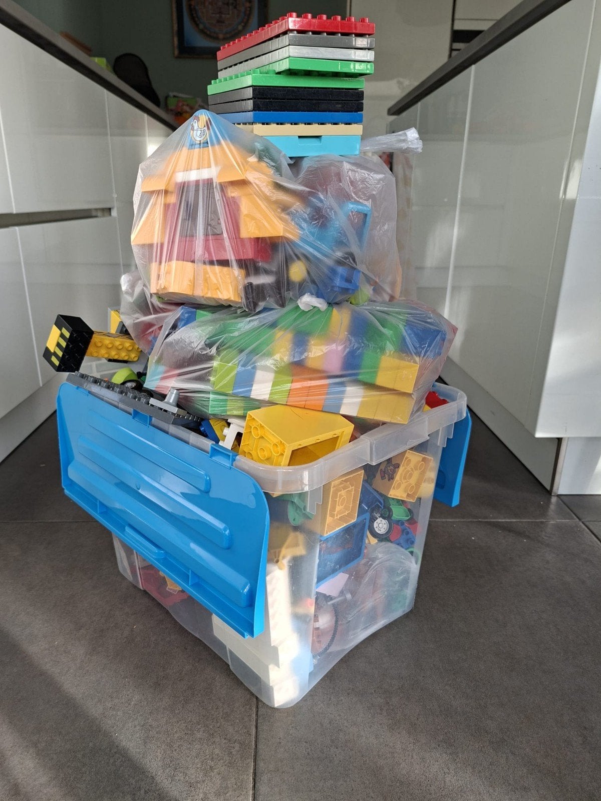 Grote partij LEGO Duplo met diverse sets en figuren, Kinderen en Baby's, Speelgoed | Duplo en Lego, Gebruikt, Overige thema's