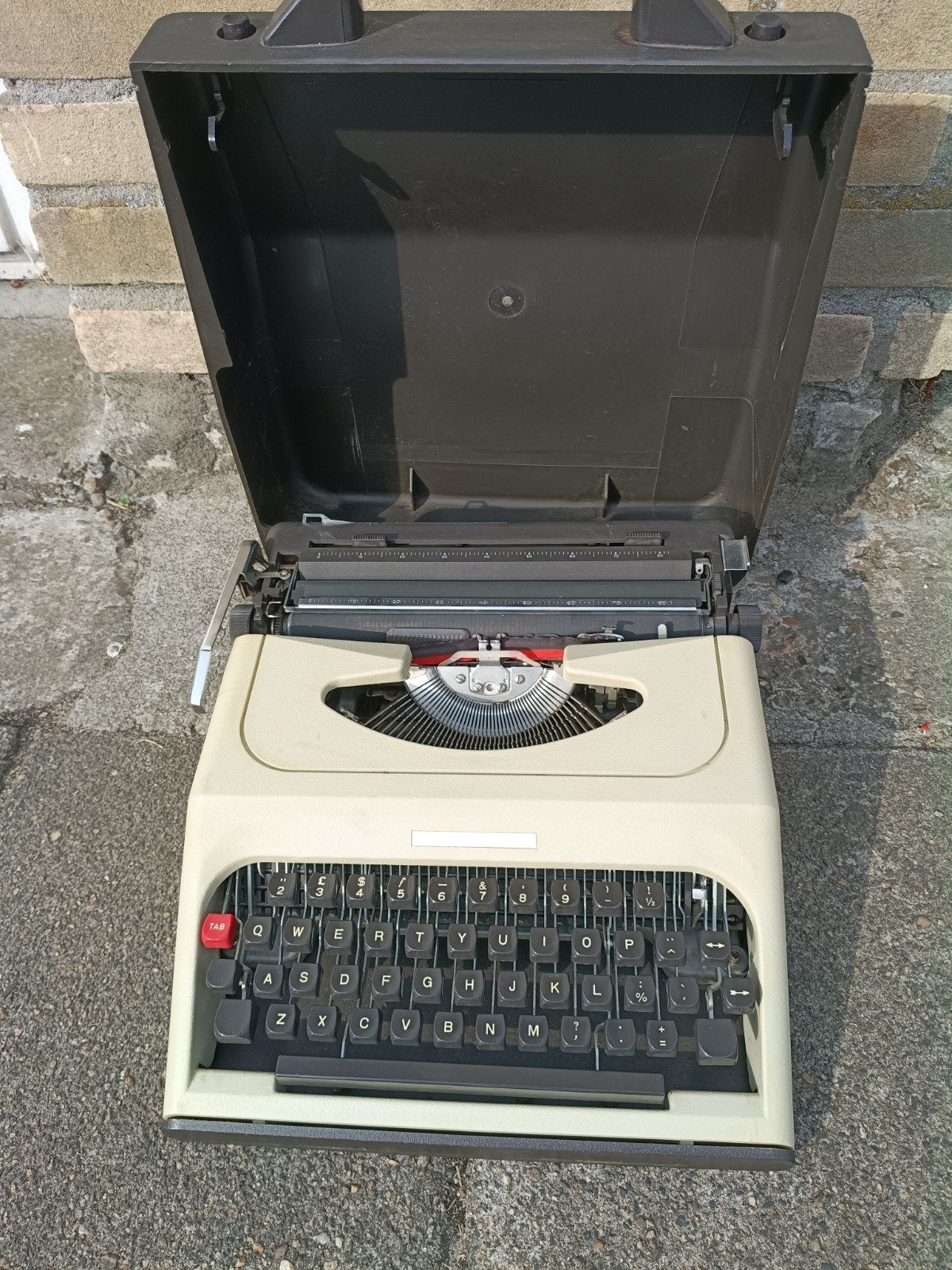 Vintage typemachine, Diversen, Typemachines, Ophalen of Verzenden, Gebruikt