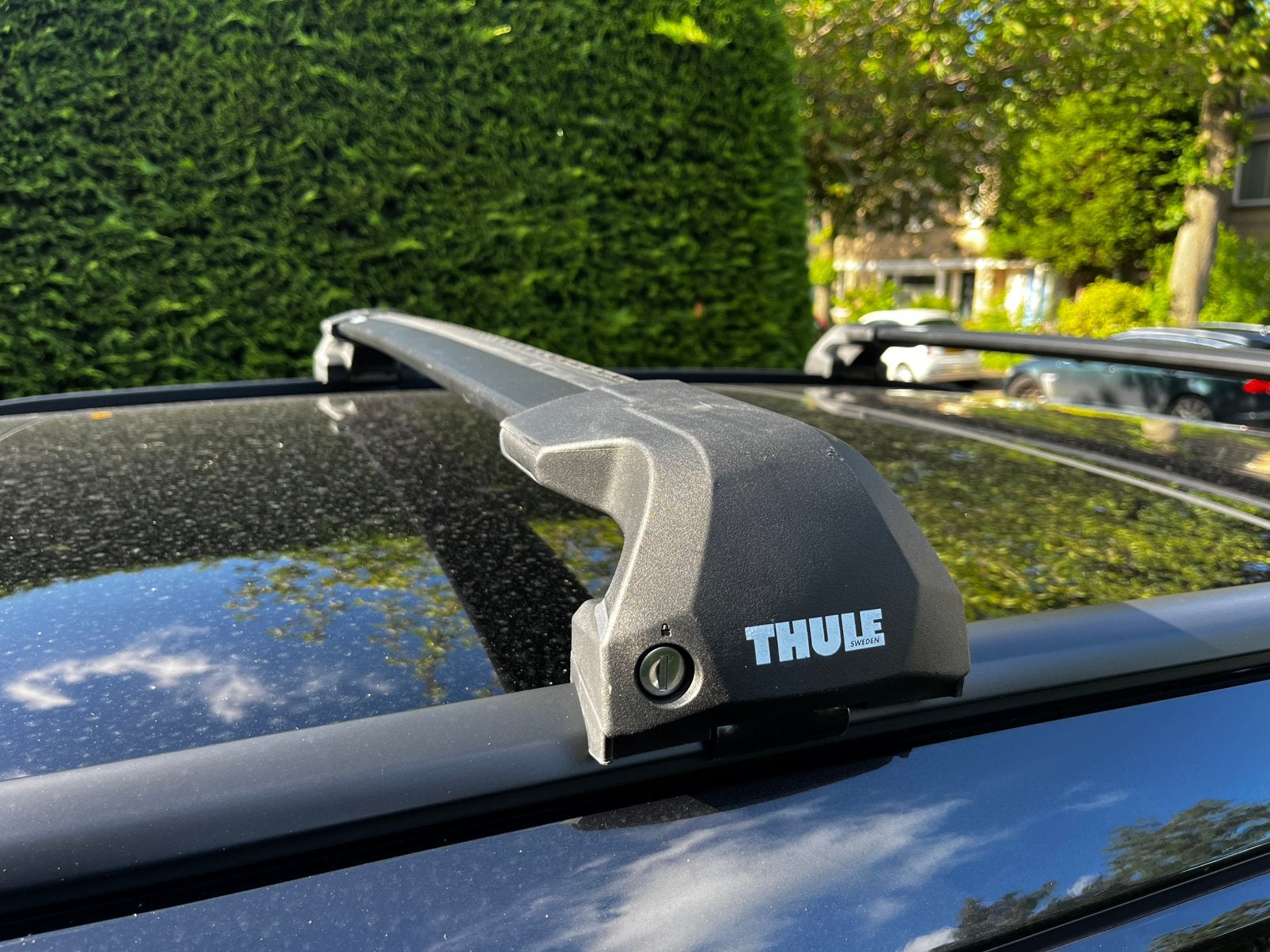 Te huur, Thule WingBar Edge, Audi A6 Avant (C8) 2019+, Ophalen, Zo goed als nieuw