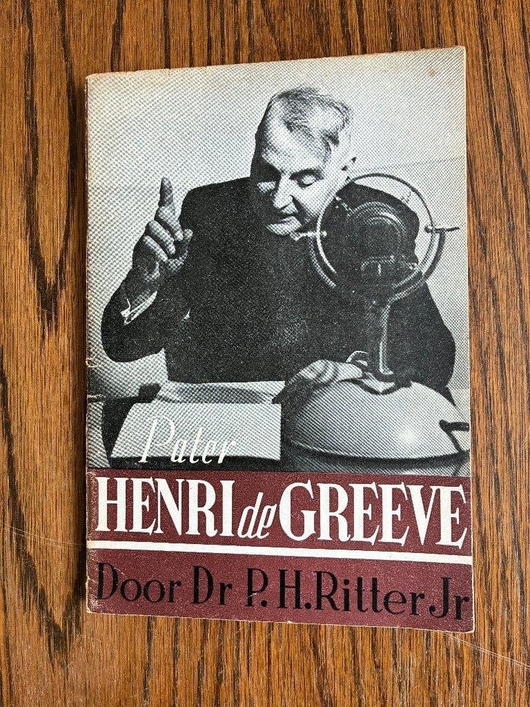 Pater Henri de Greeve	Dr P H Ritter Jr, Ophalen of Verzenden, Dr P H Ritter Jr  