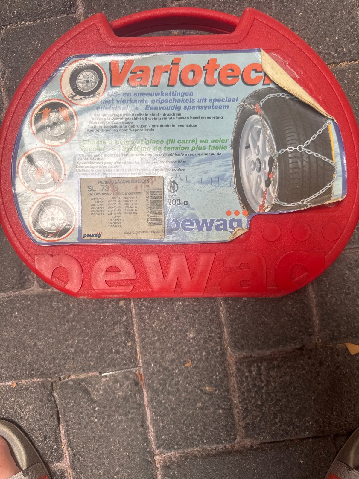 Pewag Variotec SL 73 Sneeuwkettingen - Nieuw in doos, Auto diversen, Sneeuwkettingen, Ophalen, Nieuw