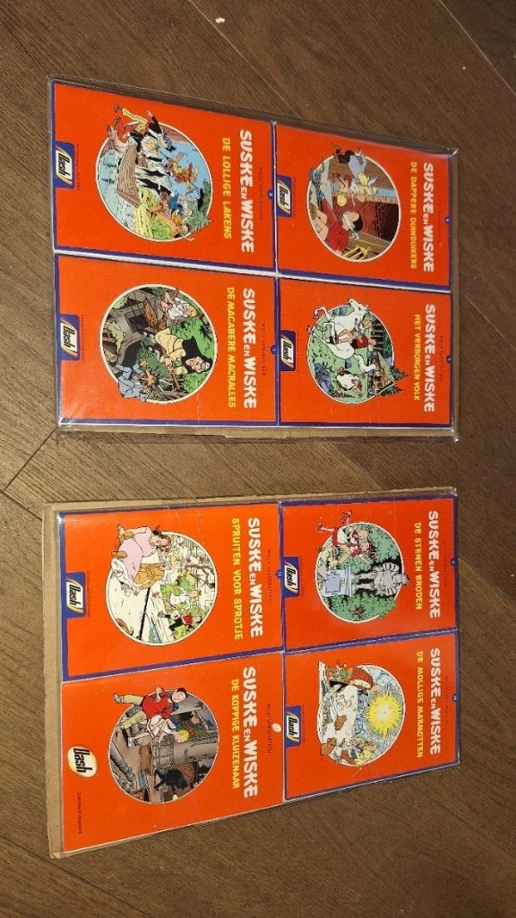 Suske en Wiske Reclame uitgaven Dash mini - 1e reeks, Nieuw, Ophalen of Verzenden, Willy Vandersteen, Complete serie of reeks