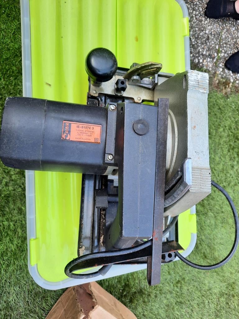 Rebir IE-5107C 3 Invalzaag - Krachtige 1150W zaag, Doe-het-zelf en Verbouw, Gereedschap | Zaagmachines, Gebruikt, Invalzaag, 600 tot 1200 watt