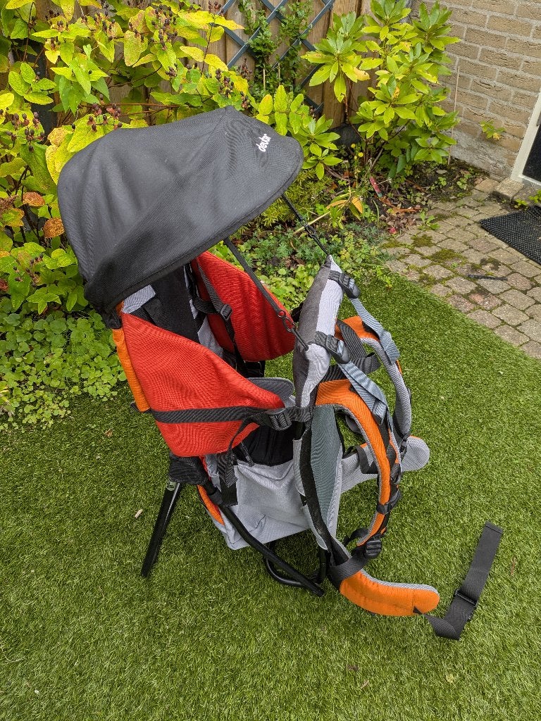 Deuter rugdrager Kid air comfort, Gebruikt, Overige typen, Rug, Ophalen