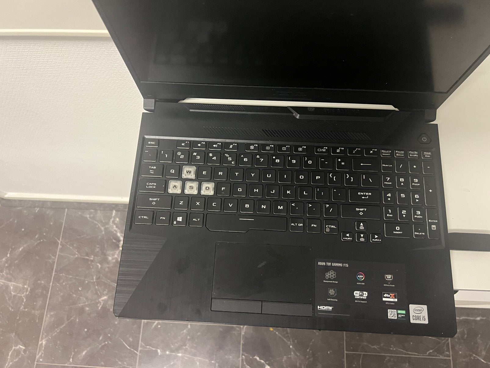 ASUS TUF F15 Gaming Laptop 144hz scherm, Computers en Software, Windows Laptops, 15 inch, Ophalen of Verzenden, Zo goed als nieuw
