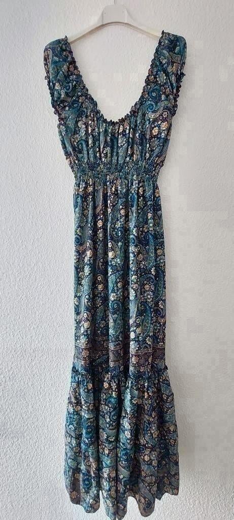 ZomerJurk | One Size | Blauw | Off shoulder | NIEUW!, Maat 38/40 (M), Blauw, Nieuw, Ophalen of Verzenden