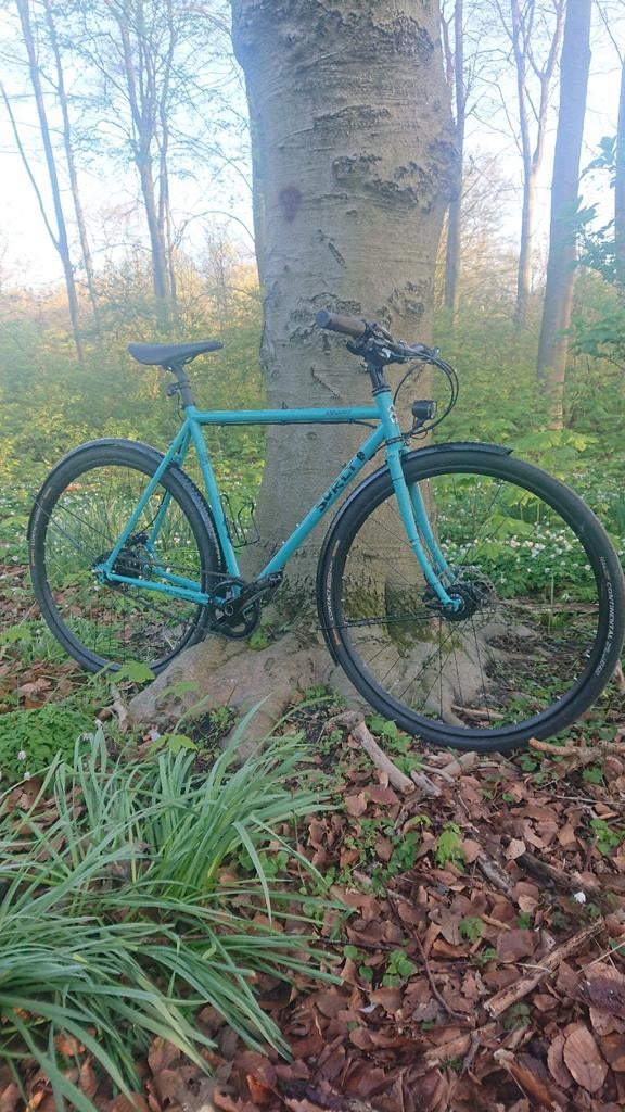 Surly Straggler 54 met 11-speed Alfine versnellingsnaaf!, 28 inch, 10 tot 15 versnellingen, Zo goed als nieuw, 53 tot 57 cm