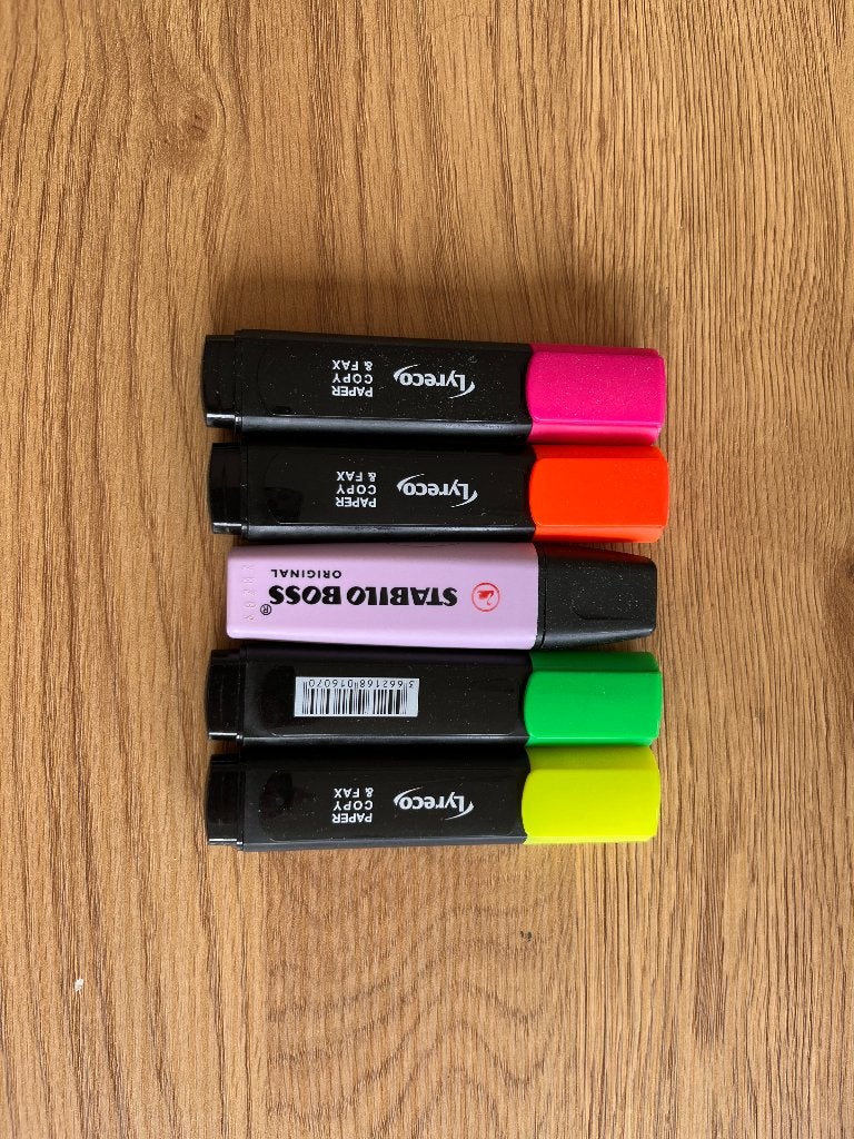 Kantoorspullen pakket - Stabilo, Muji, rekenmachine, Lyreco, Ophalen of Verzenden, Nieuw