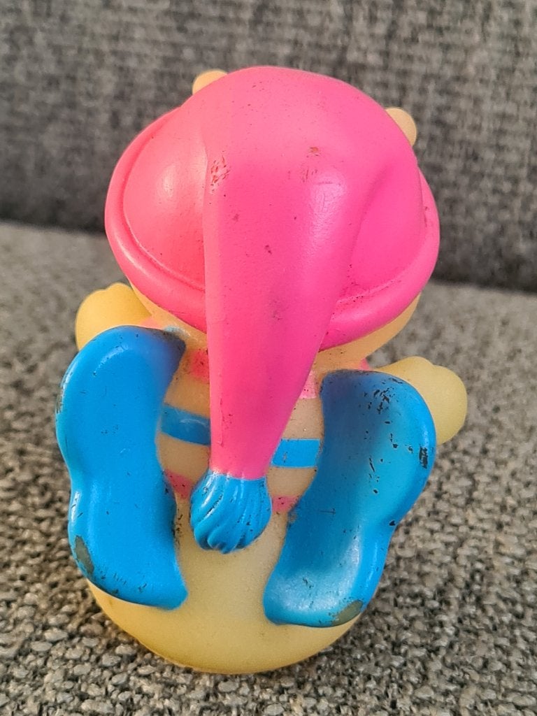 Glo friends worm glow in the dark vintage poppetje playskool, Gebruikt, Playskool hasbro, Ophalen of Verzenden, Nvt