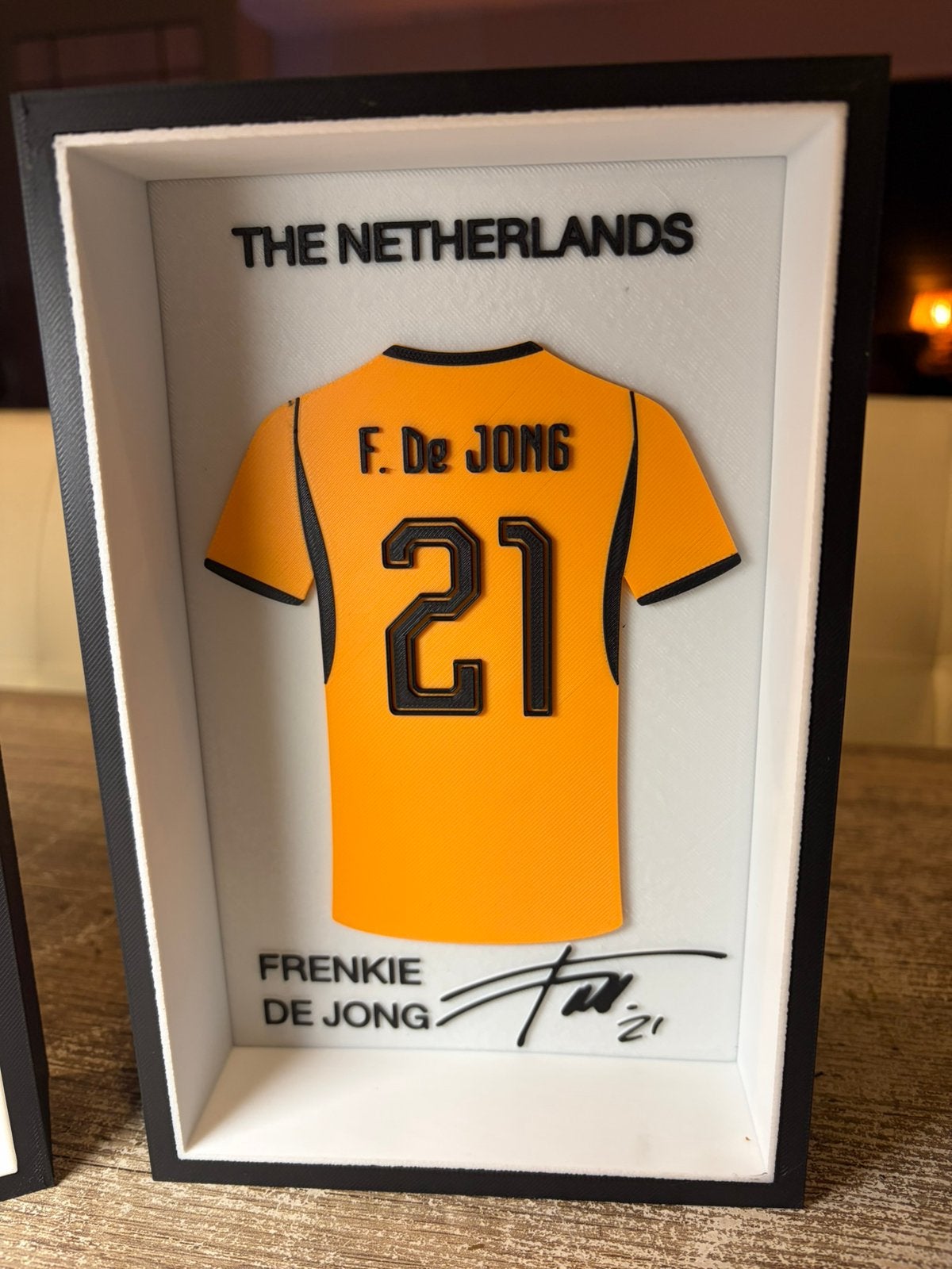 3d frame Frenkie de Jong., Verzamelen, Ophalen of Verzenden, Nieuw, Buitenlandse clubs