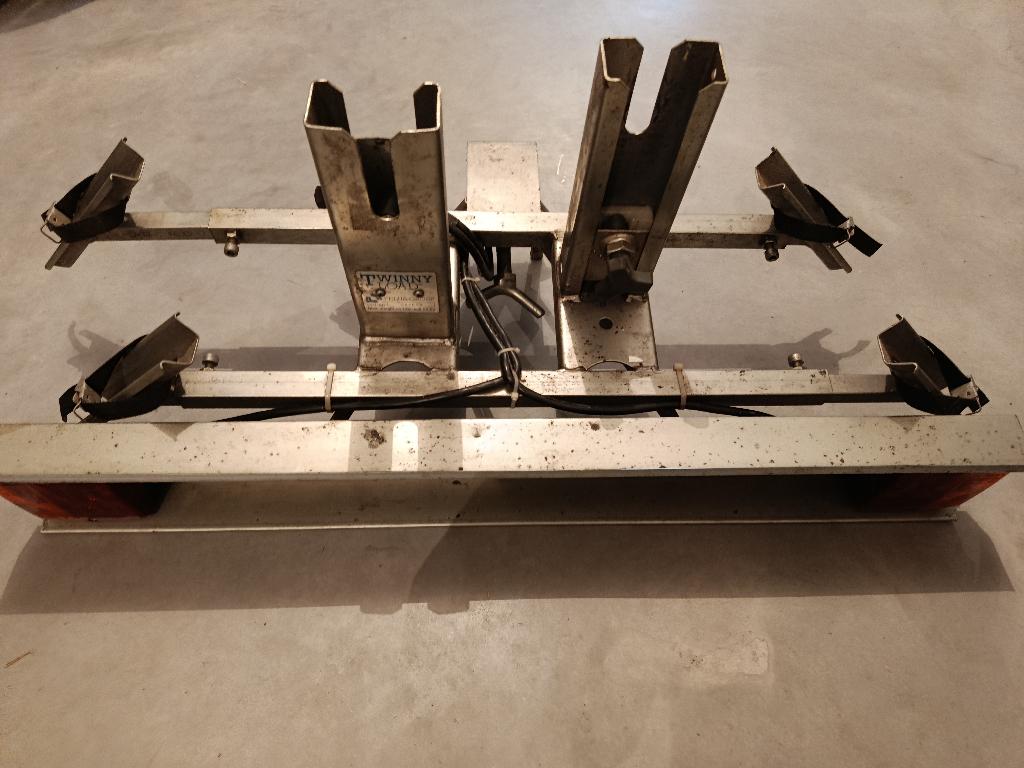 twinny load fietsdrager, Auto diversen, Fietsendragers, Gebruikt, Trekhaakdrager, 2 fietsen, Ophalen