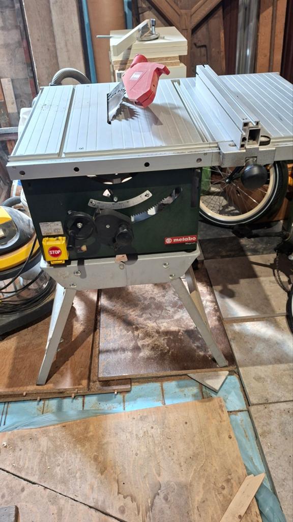Metabo Magnum TK1066 compactzaagmachine, Verzenden, 1200 watt of meer, 70 mm of meer