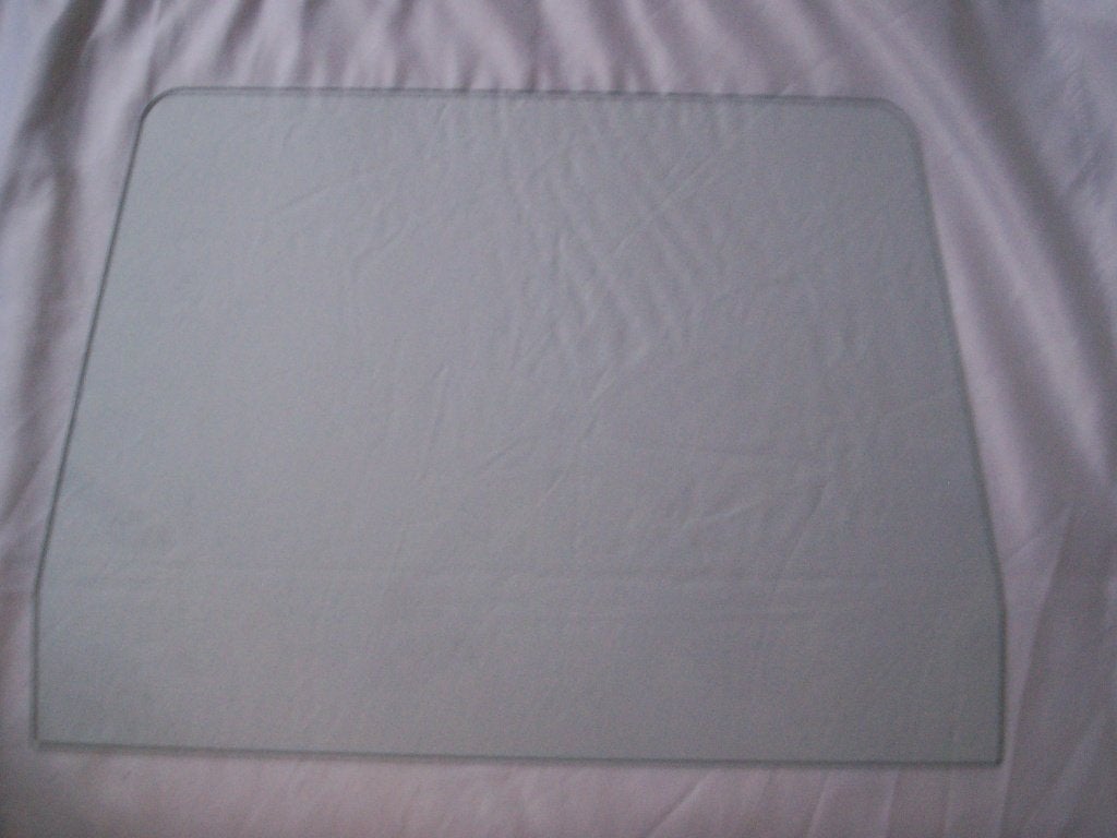 GLASPLAAT  3 mm. blank doorz. trapezium 63 x 43 cm. geslepen, Ophalen, Minder dan 80 cm, Minder dan 80 cm, Zo goed als nieuw