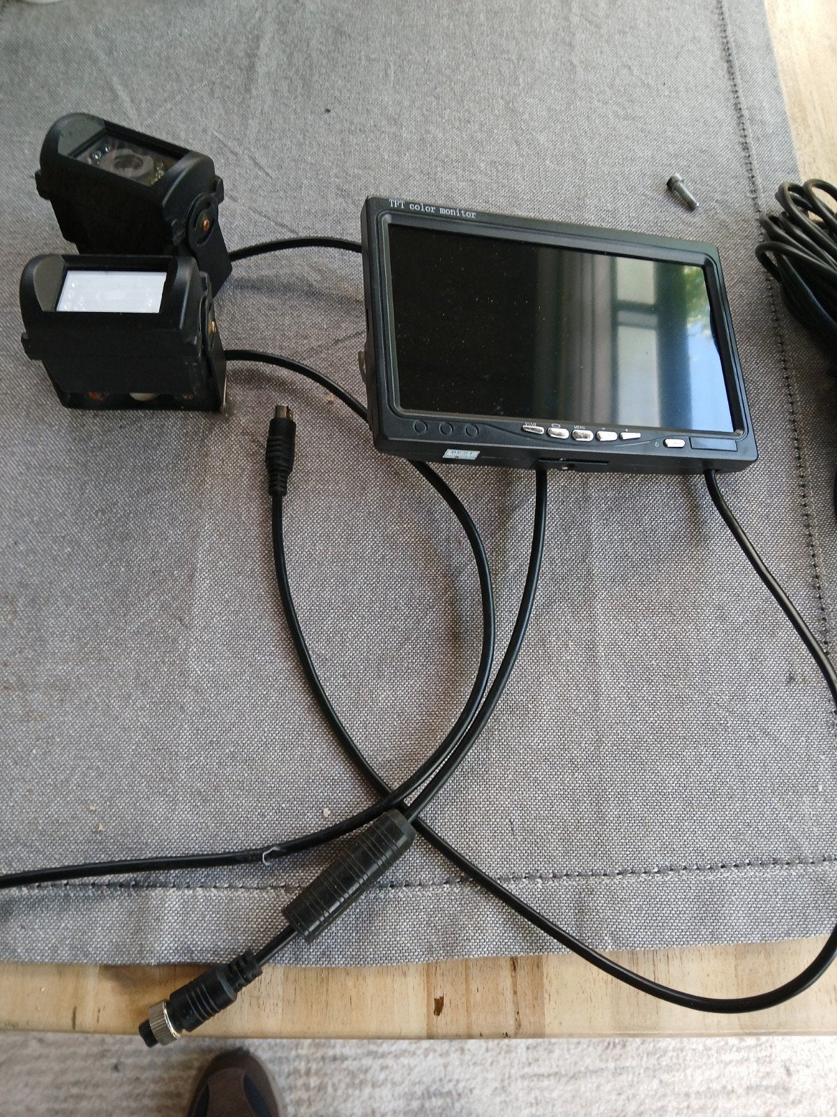 Achteruitrijcamera voor caravans en bestelauto's, Ophalen of Verzenden, Gebruikt
