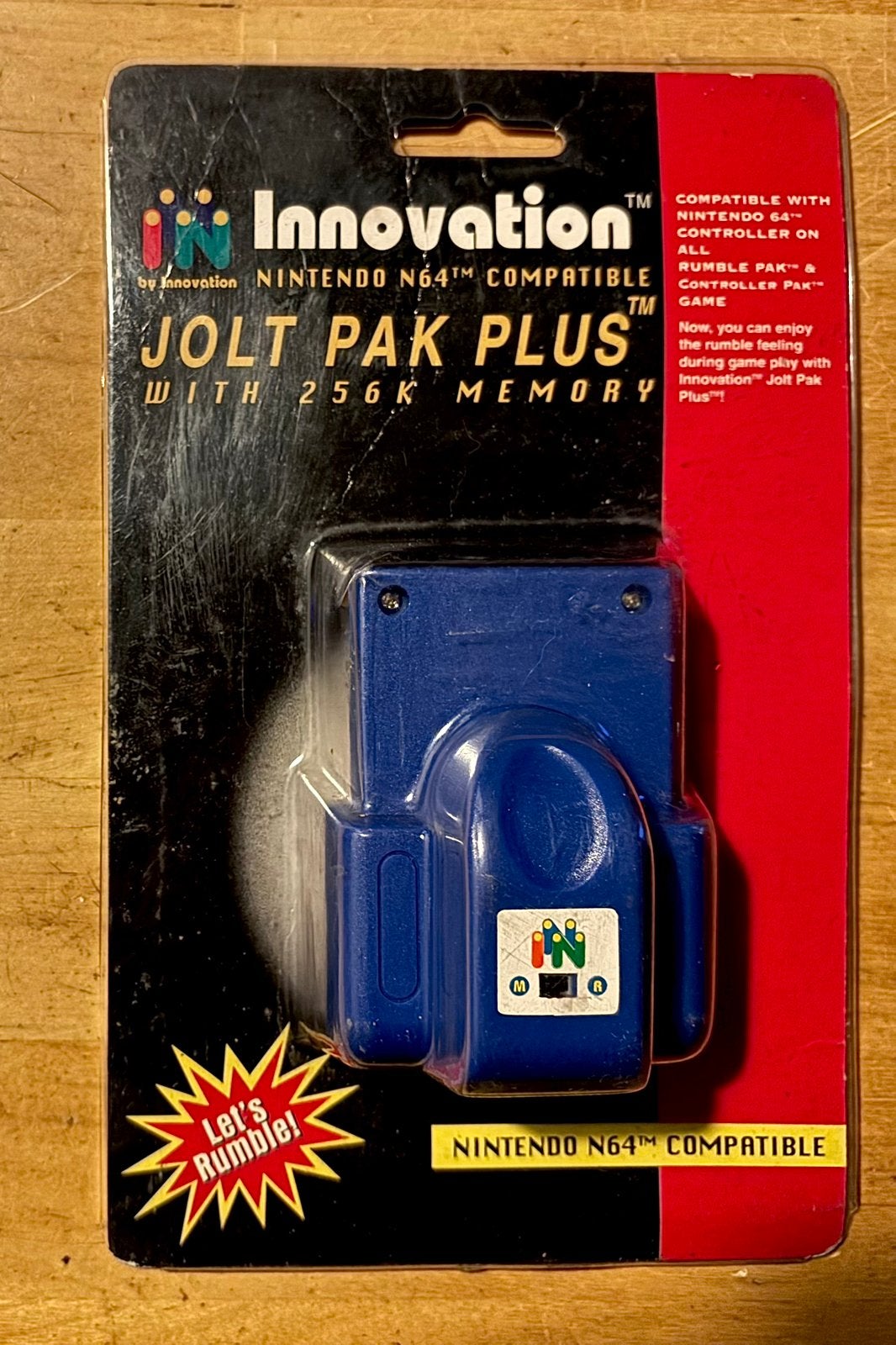 Jolt Pak Plus Nintendo 64, Innovation, Info@innovation.com, Nintendo 64, Overige typen