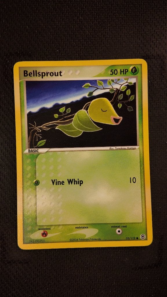 Bellsprout 1 53 FireRed & LeafGreen | Pokemon kaart, Ophalen, Losse kaart