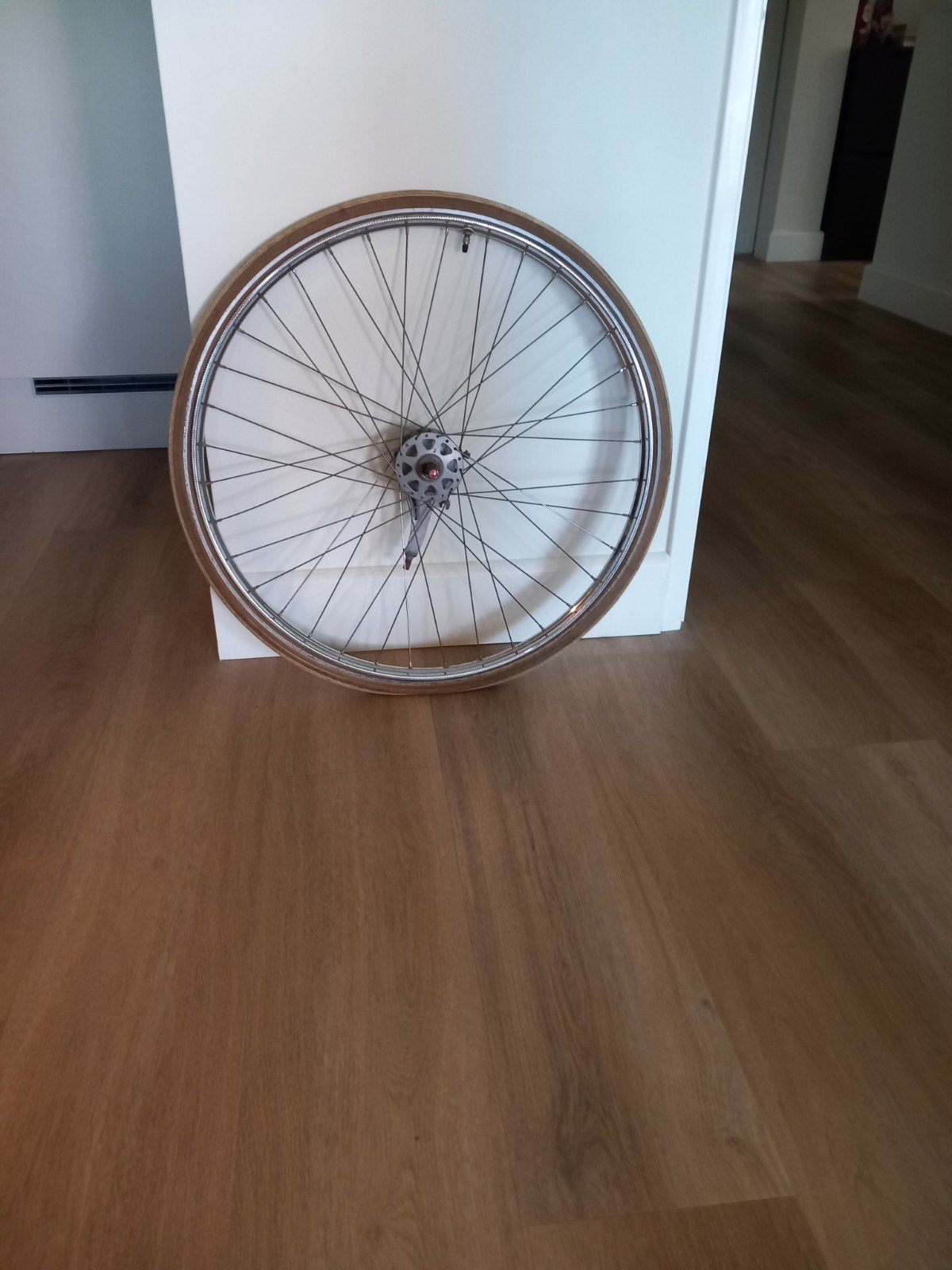 Fietswiel met band - Gebruikt, Fietsen en Brommers, Gebruikt, Stadsfiets, Staal, Ophalen