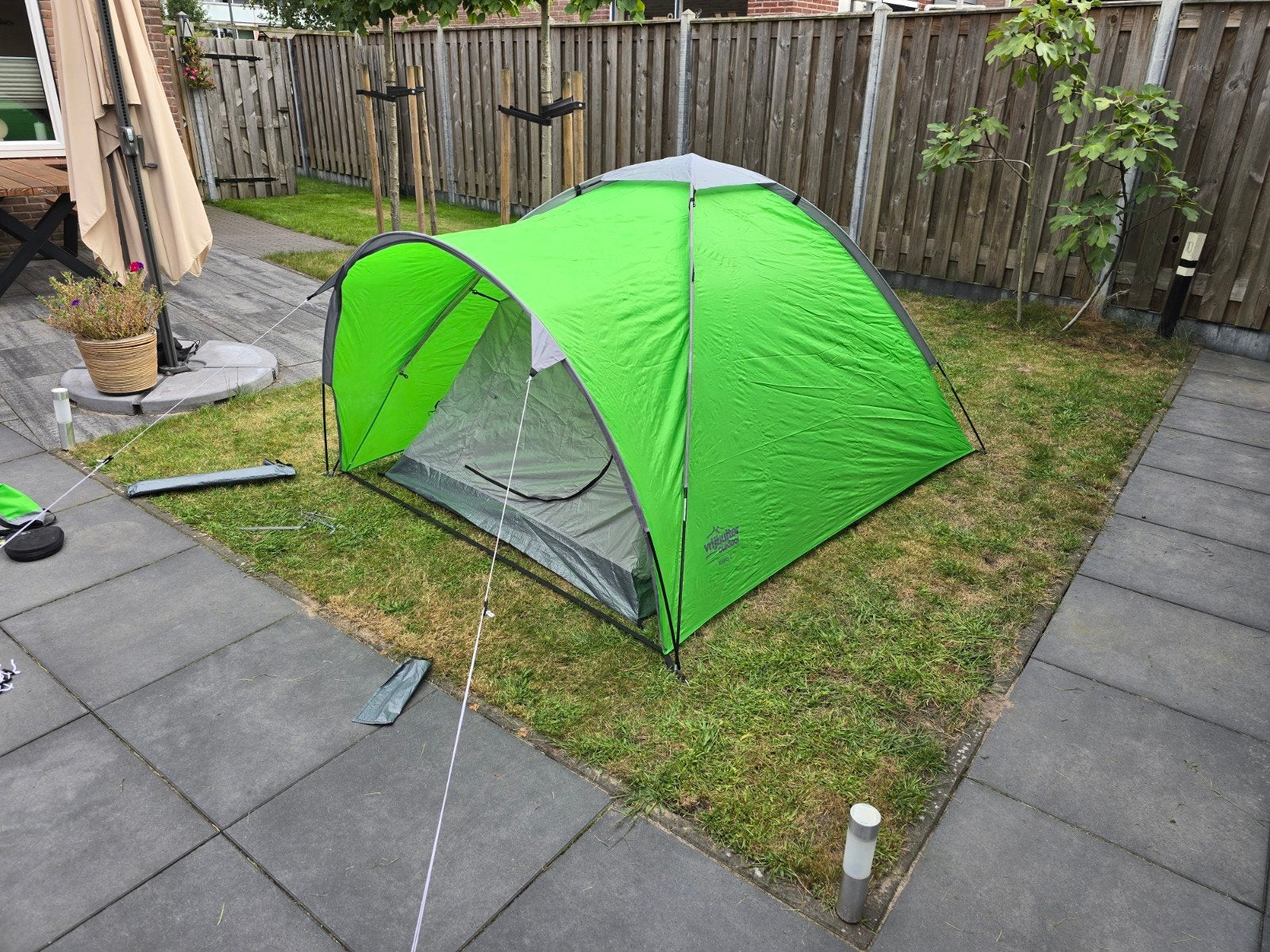 Vrijbuiter Outdoor Kreta 2 - 2-persoons tent, Caravans en Kamperen, Ophalen of Verzenden