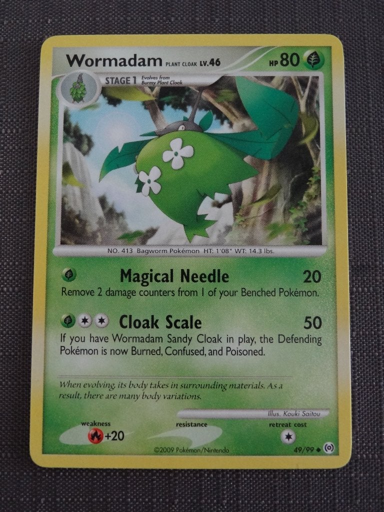 Pokémonkaart Wormadam LV. 46 49/99>Snelle Verzending!<, Ophalen of Verzenden, Nieuw, Losse kaart