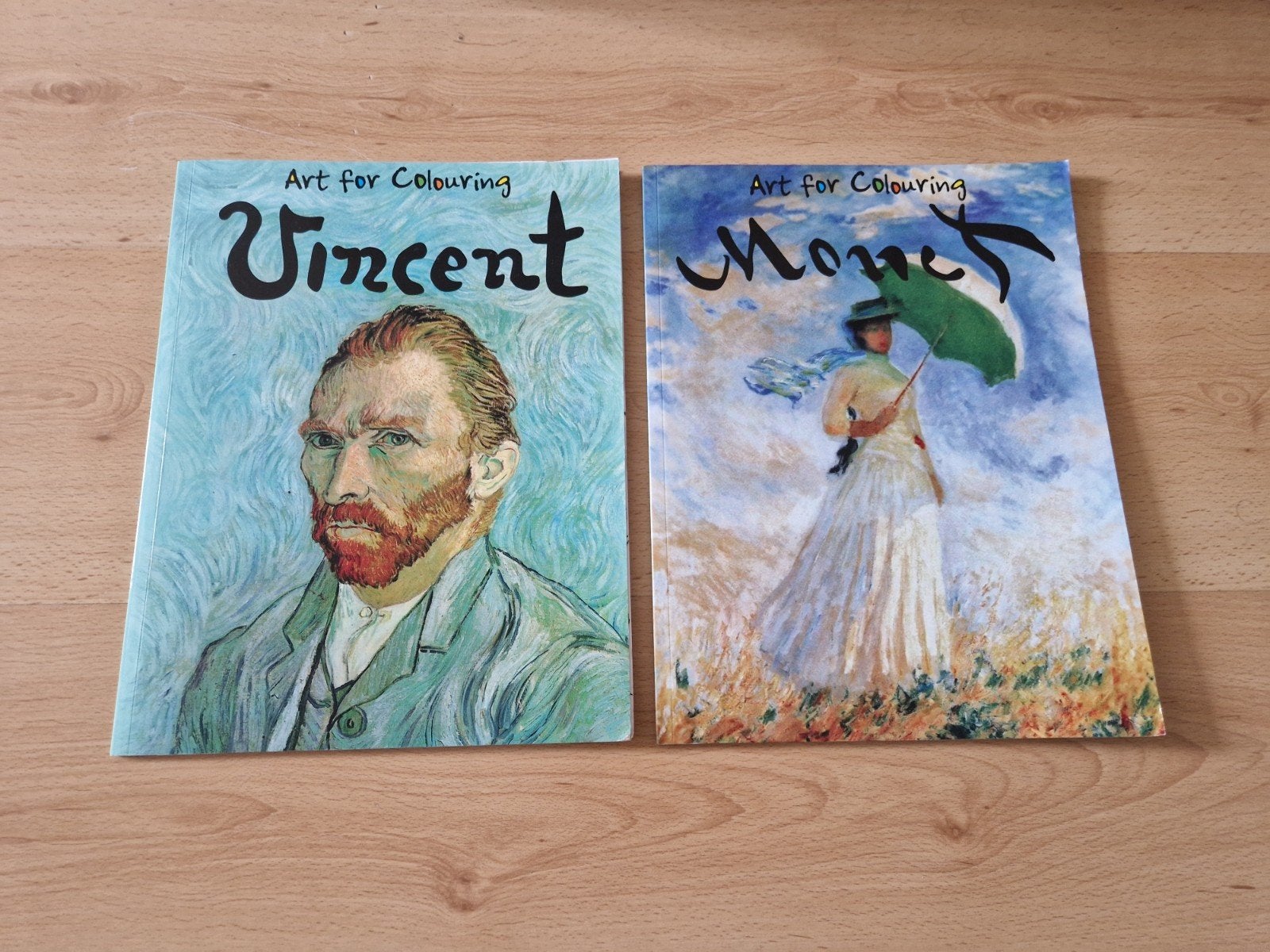 kleurboeken vincent van gogh monet art of colouring, Ophalen of Verzenden, Zo goed als nieuw