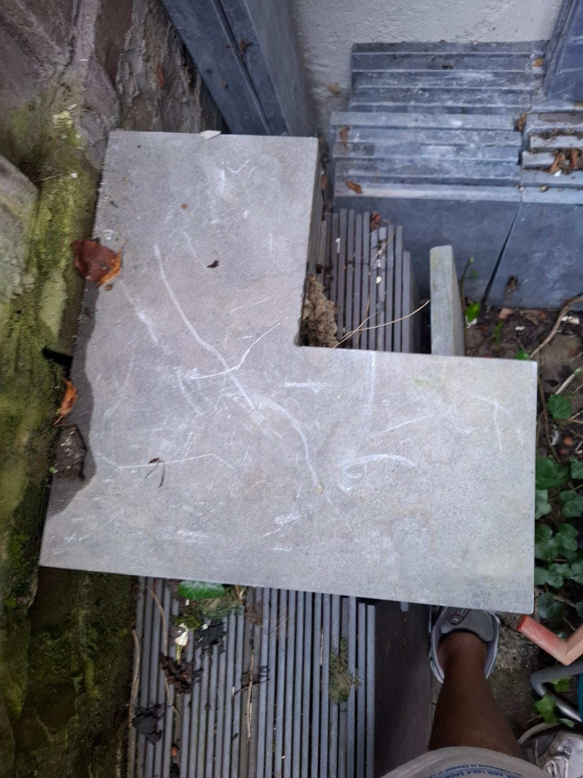 Gebruikte vijverrand van natuursteen, Ophalen, Gebruikt, Terrastegels, Natuursteen