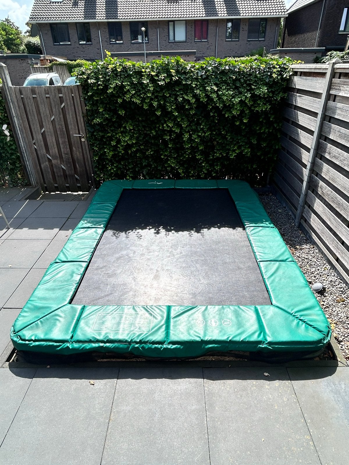 Akrobat Trampoline Orbit Inground - Groen, Kinderen en Baby's, Speelgoed | Buiten | Trampolines, Ophalen, Gebruikt