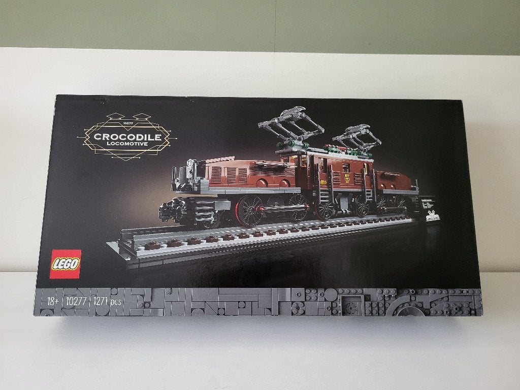 Lego 10277 - Krokodil Locomotief - Nieuw in doos, Overige thema's, Lego, Nieuw, Ophalen of Verzenden