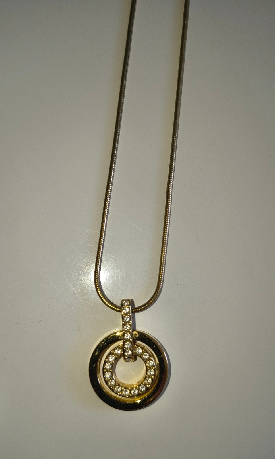 Swarovski ketting, Ophalen of Verzenden, Zo goed als nieuw, Zilver, Zilver