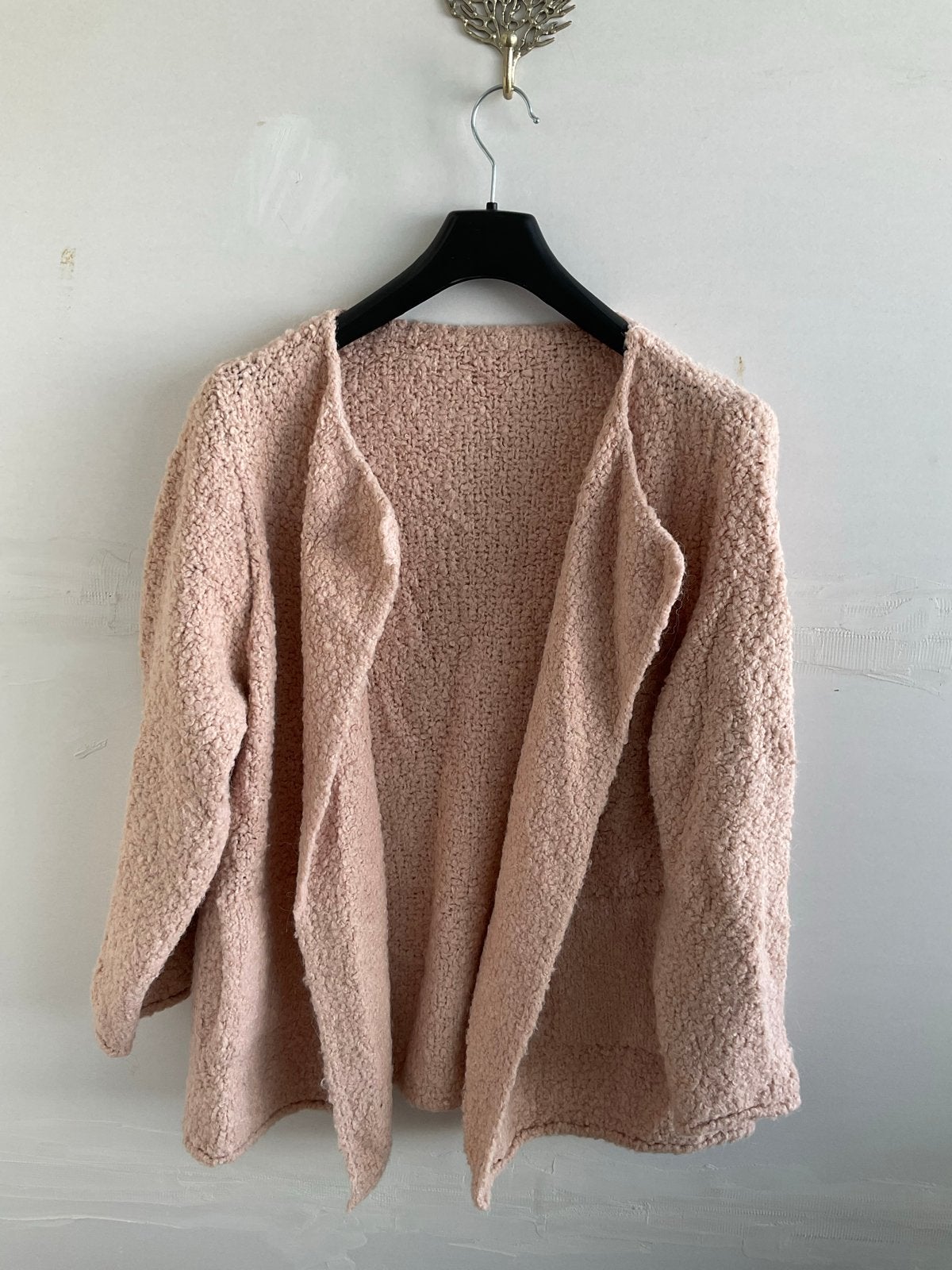 Made in Italy Roze teddy vest, zo goed als nieuw, Verzenden, Zo goed als nieuw, Maat 38/40 (M), Roze