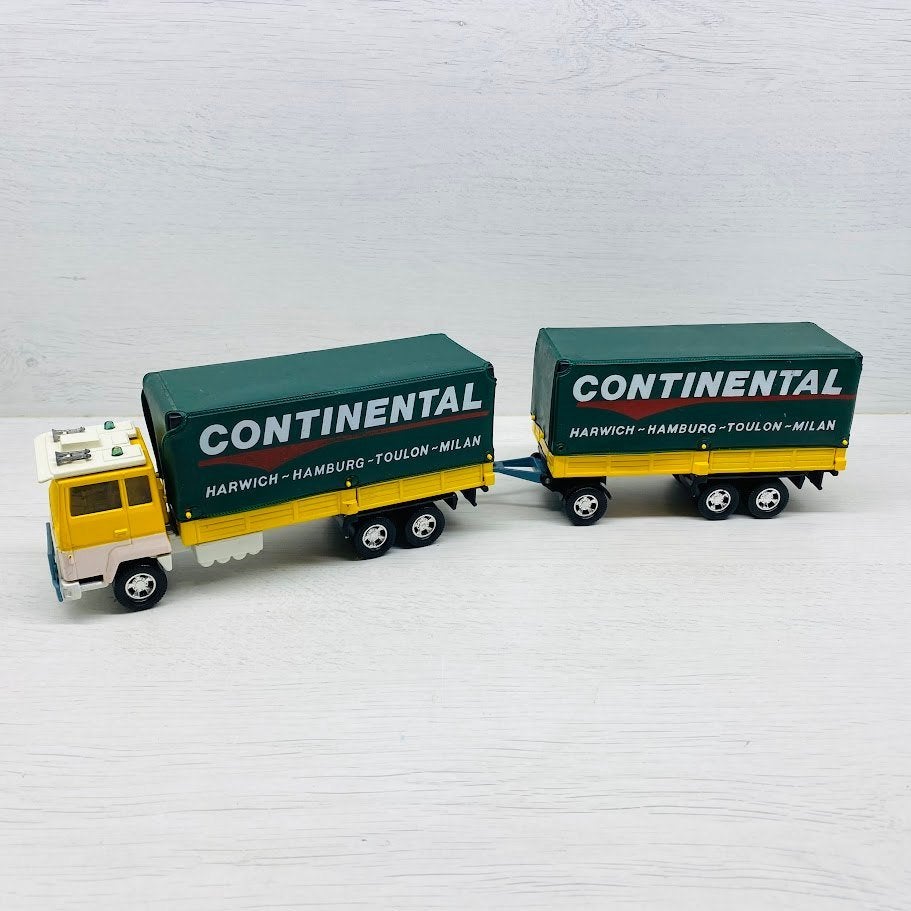 Matchbox Super Kings - Ford Trans Continental Truck Trailer, Hobby en Vrije tijd, Ophalen of Verzenden, Gebruikt, Bus of Vrachtwagen