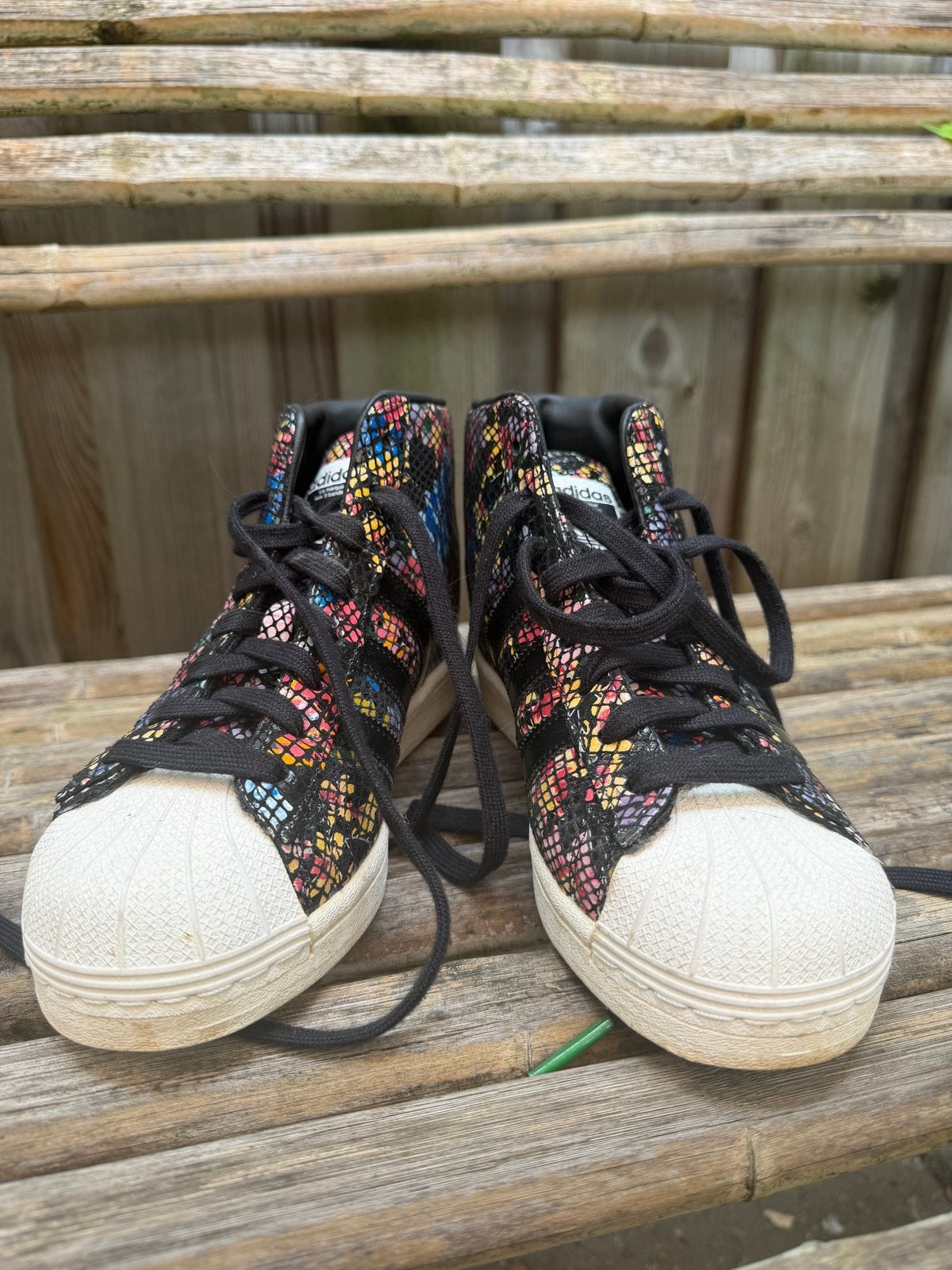 Adidas Superstar halfhoog limited edition maat 38 3/4, Kleding | Dames, Ophalen, Gedragen, Overige kleuren, Sneakers of Gympen