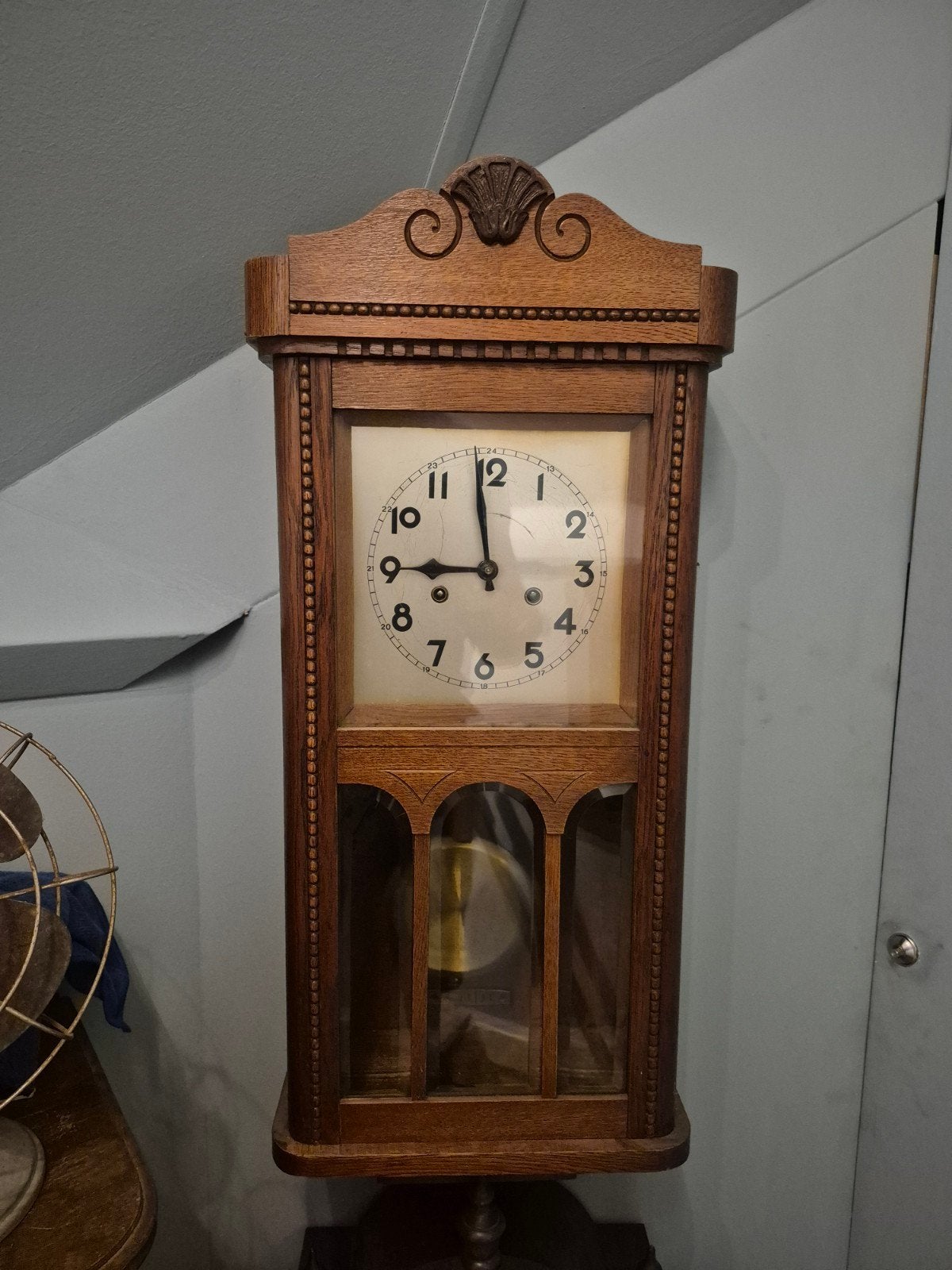 3/4 westminster hangklok, Antiek en Kunst, Antiek | Klokken, Ophalen
