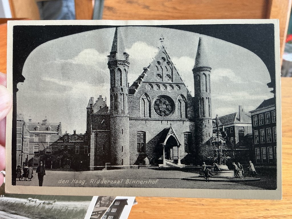 Den Haag Ridderzaal-binnenhof, Verzenden, 1960 tot 1980, Gelopen, Zuid-Holland