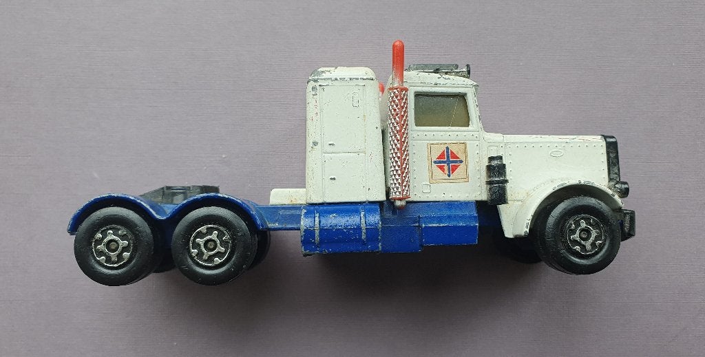 Matchbox Superkings Peterbilt truck, Ophalen of Verzenden, Gebruikt, Bus of Vrachtwagen