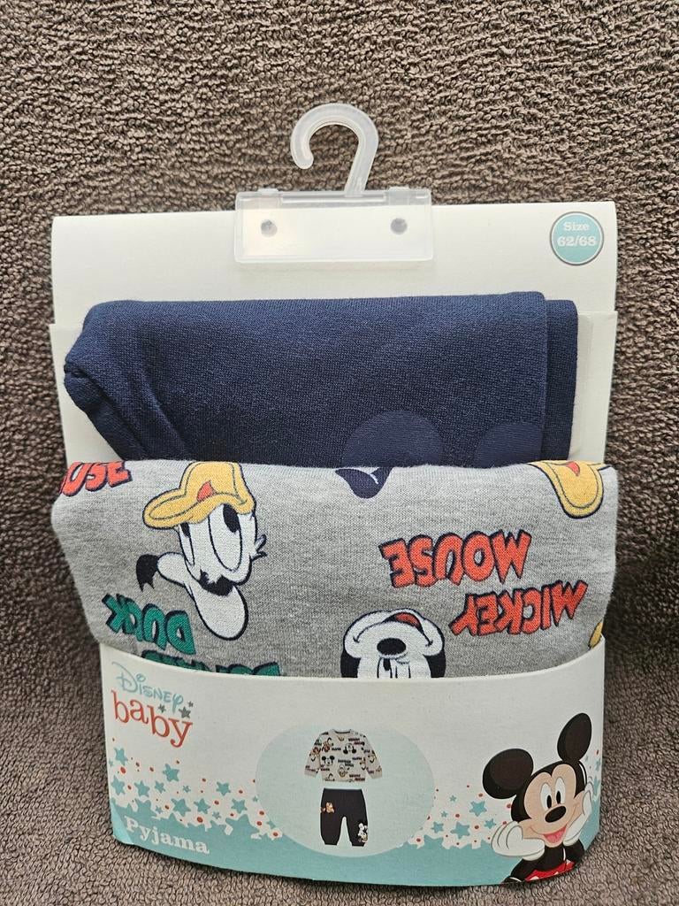 Nieuwe Disney Baby Mickey Mouse Pyjama Maat 62/68, Ophalen of Verzenden, Nieuw, Disney Baby, Jongetje of Meisje