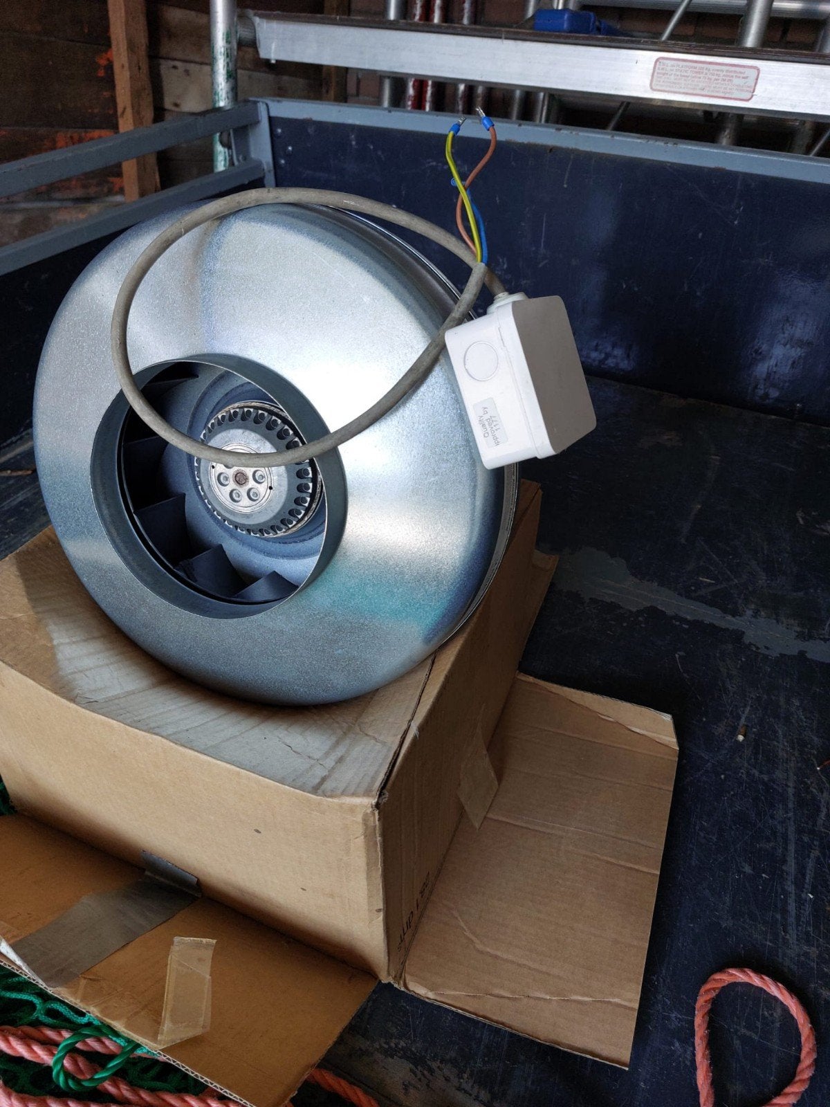Storkair Afzuigventilator 220V, pijpmaat 160mm, Ophalen, Nieuw, Afzuiger