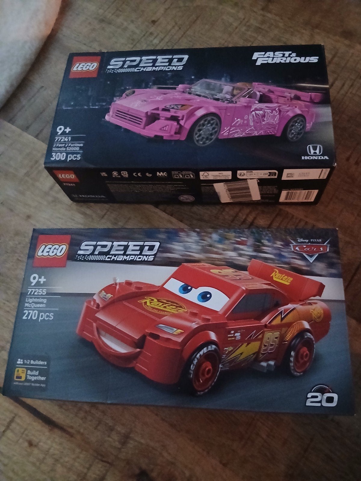 LEGO Speed Champions: Fast & Furious en Lightning McQueen, Ophalen of Verzenden, Nieuw