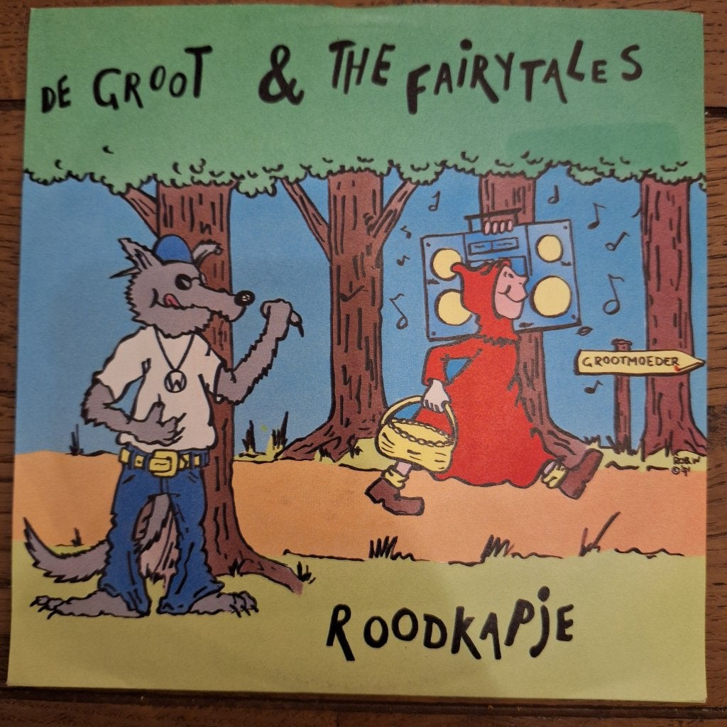 De Groot & The Fairytales - Roodkapje (065), Cd's en Dvd's, Vinyl Singles, Ophalen of Verzenden, Gebruikt, Pop