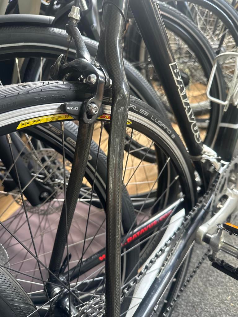 Batavus Tech 7 Racefiets - Carbon Voorvork/Achterbrug, 28 inch, Gebruikt, Carbon, Batavus