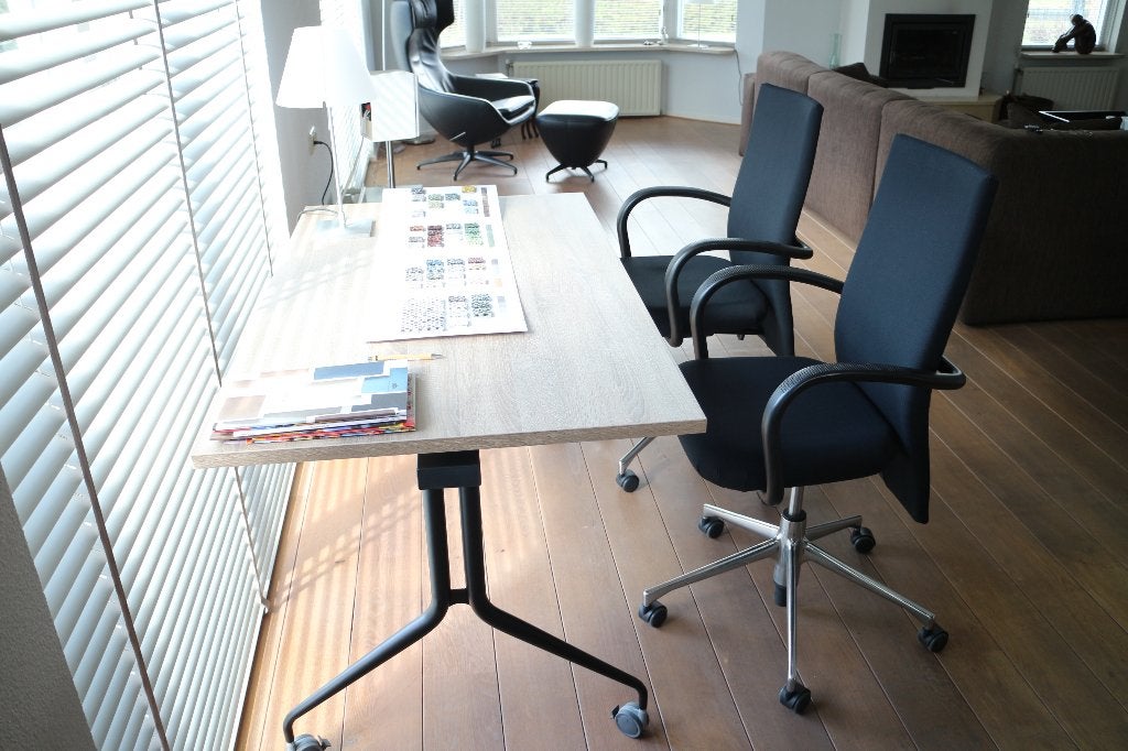 2x Vitra AC1 Antonio Citterio design bureaustoel | als nieuw, Zwart, Ophalen of Verzenden, Zo goed als nieuw, Bureaustoel