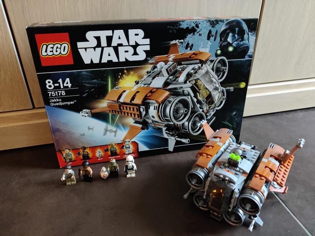Lego 75178 - Lego Star Wars - Jakku Quadjumper, Kinderen en Baby's, Speelgoed | Duplo en Lego, Ophalen, Star Wars, Lego, Zo goed als nieuw