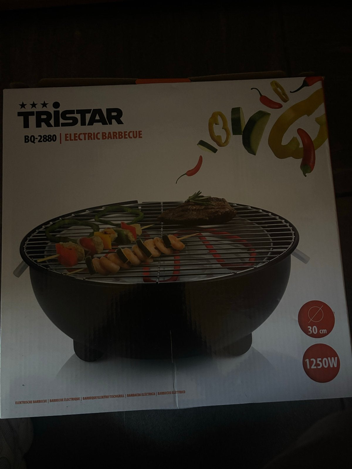 Tristar BQ-2880 Elektrische Barbecue - Nieuw in doos, Ophalen of Verzenden, Nieuw