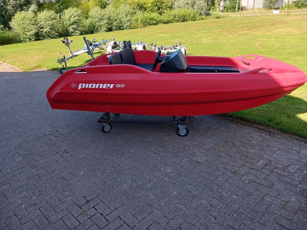 console boot pioner go inclusief 8 pk yamaha voor maar, Watersport en Boten, Ophalen, Kunststof, Met afstandsbediening, 18 m