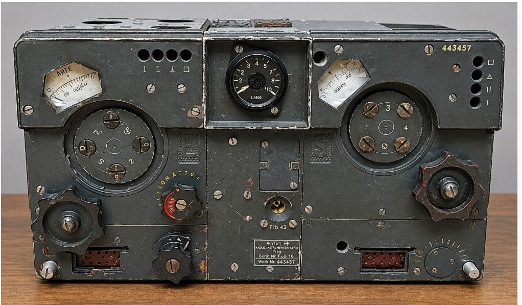 Luftwaffe FUG16 radio ZELDZAAM!, Verzamelen, Verzenden, Luchtmacht, Duitsland, Overige typen