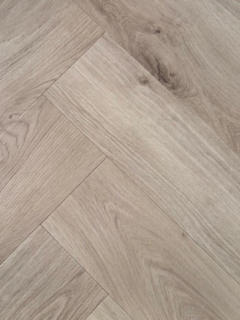 VISGRAAT CLICK PVC EIKEN – 5,4m² | €50 | DIRECT MEENEMEN, Ophalen, 50 tot 150 cm, Nieuw, 10 tot 30 cm