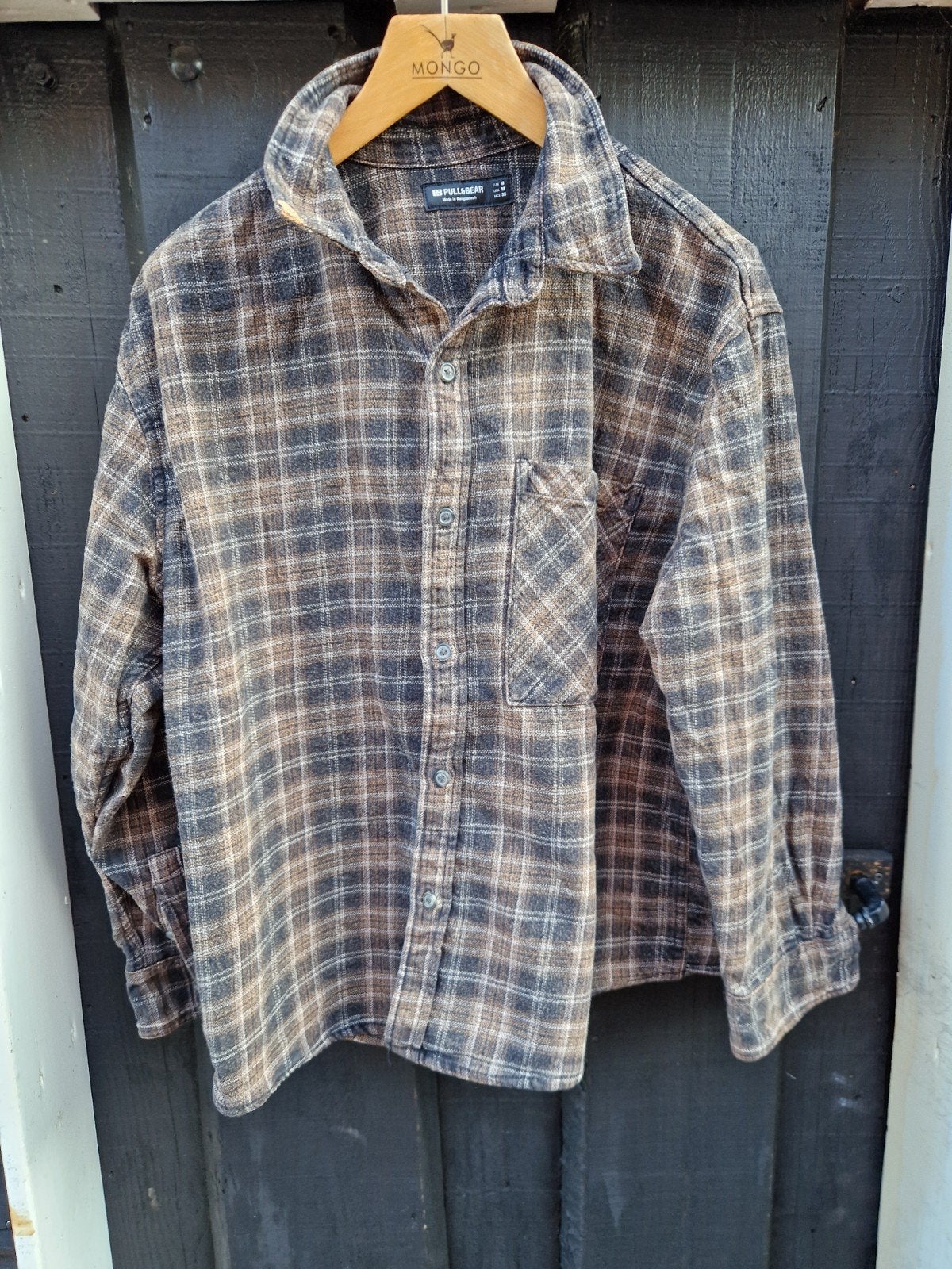 GERUIT OVERHEMD MAAT M, Ophalen of Verzenden, Bruin, Pull&Bear
