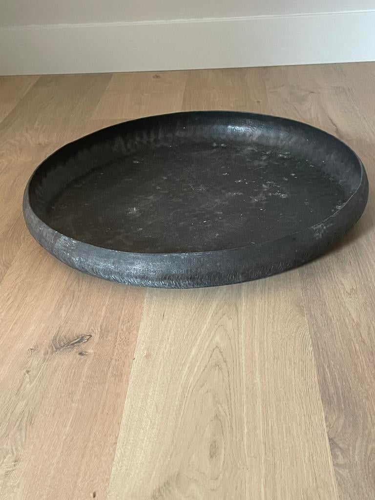 Pomax Home Collection Schaal - Rond, Zwart, Gebruikt, Overige materialen, Gebruikt, Schaal, Rond